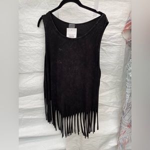 Western fringe top.